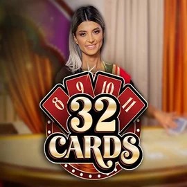 32 Cards by Ezugi, showcased at slotsgemscasino.cz – game logo