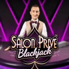 Blackjack Salon Privé logo by Ezugi at SlotsGem Casino
