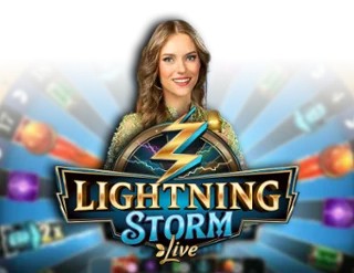 Lightning Storm online game logo by Evolution on slotsgemscasino.cz