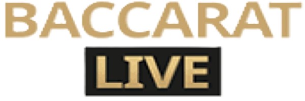 Live Baccarat slot logo by Evolution at SlotsGem Casino