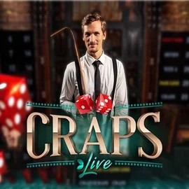 Live Craps casino game by Evolution – featured logo at SlotsGem Casino