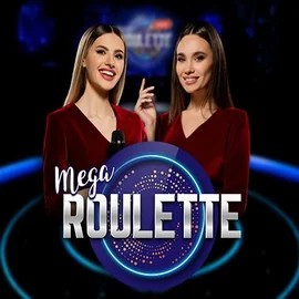 Live Casino logo of Mega Roulette from Pragmatic Play at SlotsGem Casino