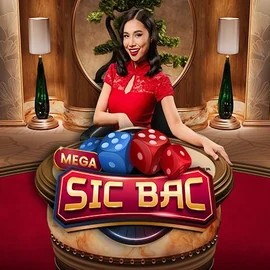 Mega Sic Bac online game logo by Pragmatic Play on slotsgemscasino.cz