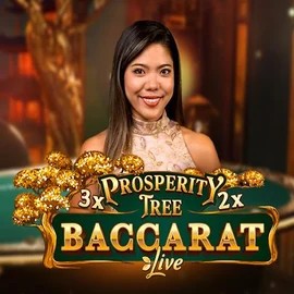 Prosperity Tree Baccarat logo by Evolution at SlotsGem Casino