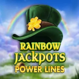 Rainbow Jackpots Power Lines slot visual from Red Tiger Gaming available on slotsgemscasino.cz